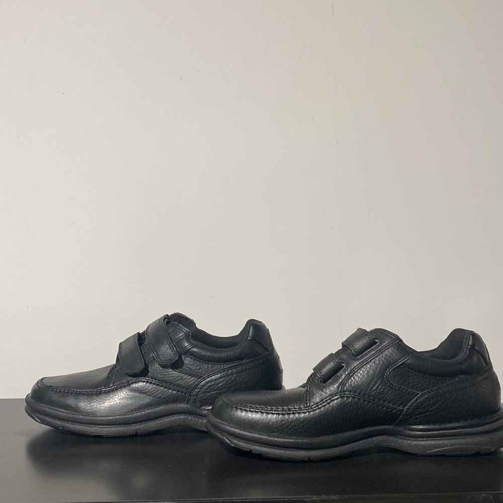 Mens Rockport Velcro walking comfort low profile orthopedic arch support size 9
